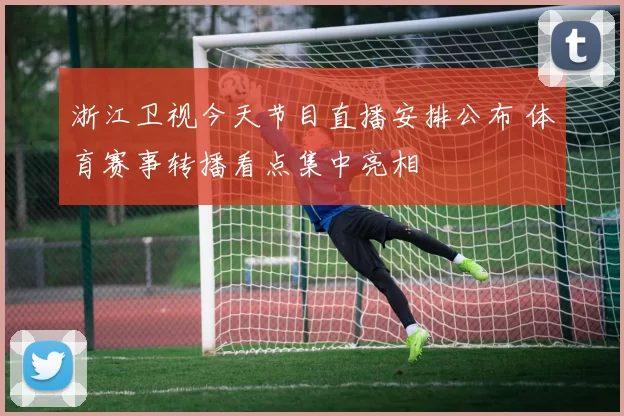 浙江卫视今天节目直播安排公布 体育赛事转播看点集中亮相